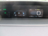 電気なのかガソリンなのか回生ブレーキで電気を回収しているのかひとめでわかります