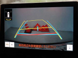 バックガイドモニターを装備しています、車庫入れもラクラクです。