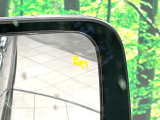 【ブラインドスポットワーニング】走行中、ドアミラーの死角になりやすい箇所に後続車が接近するとサイドミラー付近に警告を表示、ドライバーに注意喚起をしてくれます。