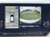♪ アラウンドビューモニター機能もあり、車庫入れも楽々です ♪