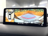 【360&deg;ビューモニター】専用のカメラにより、上から見下ろしたような視点で360度クルマの周囲を確認することができます☆死角部分も確認しやすく、狭い場所での切り返しや駐車もスムーズに行えます。