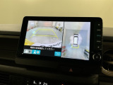全方位モニターがついています! 車の周囲を360&deg;安全確認できるので、普段の駐車はもちろんの事、縦列駐車や幅寄せの際にも活躍してくれますよ。