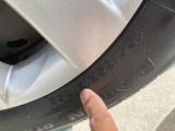 タイヤのサイズは、155/65R14です!