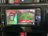 ガイドライン付きバックモニターで車庫入れも安心。知らない道でも安心して楽しくお出かけができます
