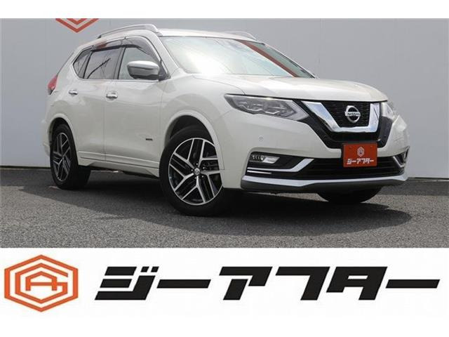 エクストレイル 2.0 モード・プレミア ハイブリッド 4WD 禁煙車 純正9インチニッサン...