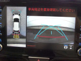 全周囲モニターで車の状態も確認出来て、駐車も楽々安心に☆彡