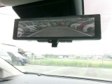 スマートルームミラー☆後ろに人や大きな荷物があってもハッキリと後ろが見えて安心です。