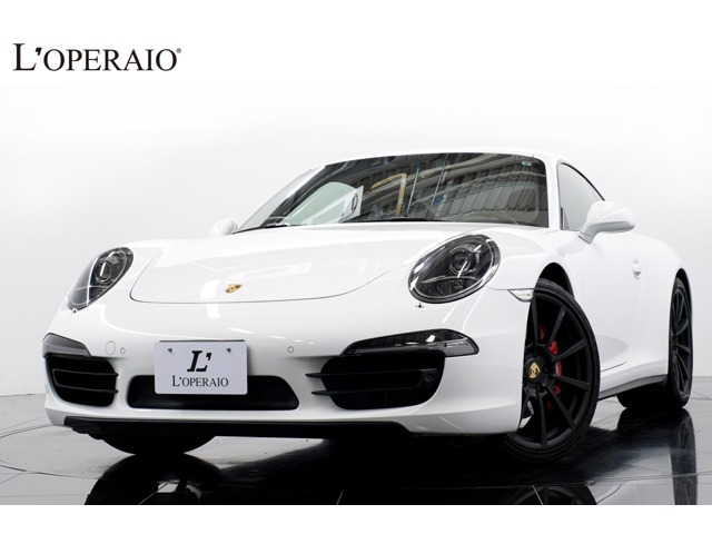 911 カレラ4S PDK 4WD スポクロ スポエキ 純正20インチAW レッド