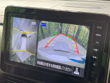 【アラウンドビューモニター】専用のカメラにより、上から見下ろしたような視点で360度クルマの周囲を確認することができます☆死角部分も確認しやすく、狭い場所での切り返しや駐車もスムーズに行えます。