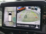 上からまる見えアラウンドビューモニターなので車庫入れもラクラクです♪