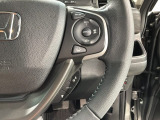 クルーズコントロールを装備しています。高速道路などで一定の速度で走ってくれるので運転が楽ですよ!速度を設定できますので、スピードの出しすぎにも注意できます。