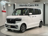 全国納車可 第三者機関証明書付 H SENSING 新車保証 試乗車 ワンオーナー ナビLXU-242NBi TV Rカメラ CD録音 BTオ-ディオ装備のN-BOXカスタム ベースグレード入庫