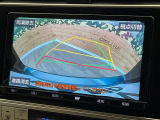 【バックカメラ】駐車時に後方がリアルタイム映像で確認できます。大型商業施設や立体駐車場での駐車時や、夜間のバック時に大活躍!運転スキルに関わらず、今や必須となった装備のひとつです!