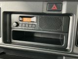 【ラジオデッキ】AM/FM対応!ラジオを聴きながら、運転中もリラックス♪