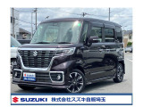 スペーシアカスタム HYBRID XS入荷☆ 衝突被害軽減ブレーキ バックアイカメラ付きナビ ワンオーナー 電動スライドドア キーレス