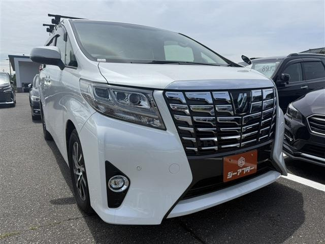 アルファード 2.5 G 4WD 後席モニター 禁煙車 純正10インチナビ