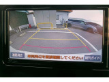 バックガイドモニターで、後方を確認しながら安心して駐車することができます。運転初心者も熟練者も必須の機能ですよ!