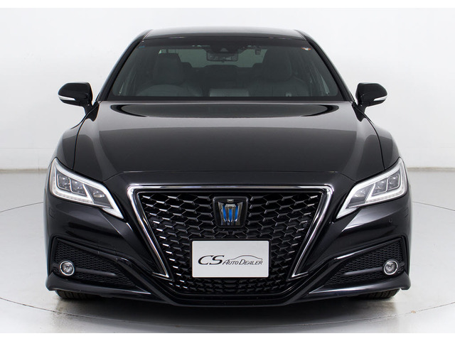 クラウン ハイブリッド 3.5 G エグゼクティブ 黒革 禁煙車 Dインナー