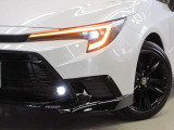 LEDヘッドライトです。デザイン性がよくとても明るいので、夜間の走行や悪天候でも安心です。しかも長寿命!