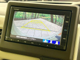【バックカメラ】駐車時に後方がリアルタイム映像で確認できます。大型商業施設や立体駐車場での駐車時や、夜間のバック時に大活躍!運転スキルに関わらず、今や必須となった装備のひとつです!