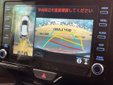 【パノラミックビューモニター】専用のカメラにより、上から見下ろしたような視点で360度クルマの周囲を確認することができます☆死角部分も確認しやすく、狭い場所での切り返しや駐車もスムーズに行えます。