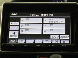 純正ナビを装備。タッチパネル式で使いやすく、お出かけもラクラクです。