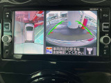 アラウンドビューは4方のカメラで真上から車を見たようにモニタで確認ができる日産自慢の装備です。周辺の安全確認、小さなお子様や障害物も確認できるので、駐車のしやすさだけでなく、事故防止にも役立ちます♪