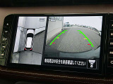 アラウンドビューモニターの映像が大画面ナビにも表示出来ますのでバックも縦列駐車にも便利です。