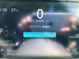メーターディスプレイ。バッテリーのセグメント欠けはありません。
