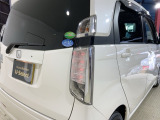 視認性がいいテールランプ。後続車にも存在をアピール。