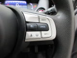Hondaセンシングの機能のひとつ、アダプティブクルーズコントロール付!アクセルから足を離しても設定したスピードと前車との車間を保ち走行してくれます!車線維持もアシスト☆高速道路で疲労軽減ですね☆
