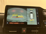 車両の周囲が見える全周囲カメラを装着♪