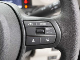 ◆アダプティブクルーズコントロール◆予め設定した車速内でクルマが自動的に加減速。前走車との適切な車間距離を維持しながら追従走行します。【LKAS】車線維持支援システムでステアリング操作を支援。