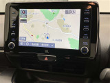 純正ナビを装備。タッチパネル式で使いやすく、お出かけもラクラクです。