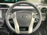 【ステアリングスイッチ】運転中、前方から目線をそらすことなく、オーディオ等の操作が可能な便利機能!安心&快適なドライブを演出してくれます♪