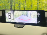 【360&deg;ビューモニター】専用のカメラにより、上から見下ろしたような視点で360度クルマの周囲を確認することができます☆死角部分も確認しやすく、狭い場所での切り返しや駐車もスムーズに行えます。