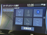 お気に入りの曲をBluetoothで再生できます♪ ドライブがさらに楽しくなりますよ♪