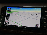 日産純正ナビゲーションMM323D-Lが付いています。