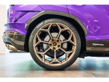 Rims Pelope 23 Diamond finished Bronze with titanium wheel bolts