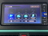 CD,DVD、フルセグテレビが楽しめます。