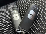 アドバンストキーレスキーは2本あります。