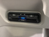 いまや快適なカーライフに欠かせないETCが付いています。