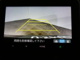 リアカメラ付きで後退時も安心です。