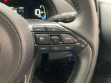 前方の車との車間を設定し、スピードを上げたり緩めたりを自動で行ってくれる追尾式の「レーダークルーズ」。上級装備の一つです!高級車にしかつかない嬉しい機能です。