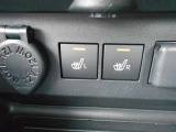 運転席&助手席にはシートヒーター付いてます! 寒い冬には重宝する装備です!!