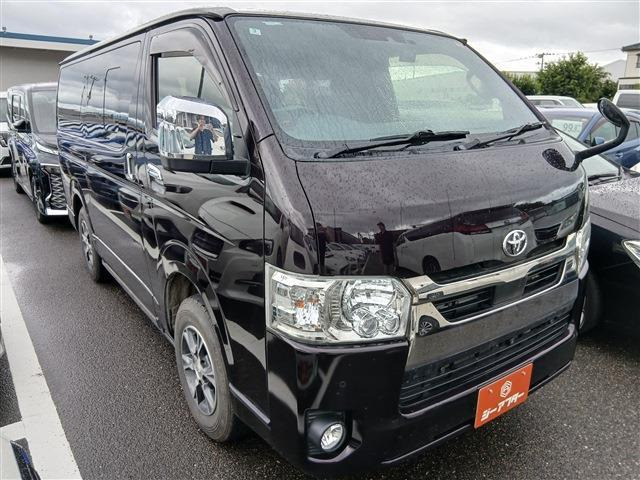 ハイエースバン 2.8 スーパーGL ダークプライムII ロング ディーゼル 4WD 禁煙車 純...