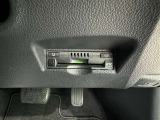 ETC車載器付きです。高速道路の料金所もスムーズに通過できます。
