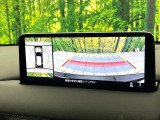 【360&deg;ビューモニター】専用のカメラにより、上から見下ろしたような視点で360度クルマの周囲を確認することができます☆死角部分も確認しやすく、狭い場所での切り返しや駐車もスムーズに行えます。
