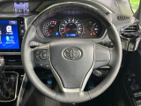 【ステアリングスイッチ】運転中、前方から目線をそらすことなく、オーディオ等の操作が可能な便利機能!安心&快適なドライブを演出してくれます♪