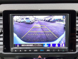 後方確認はバックカメラにお任せ♪後退時に便利で、駐車が楽になります♪